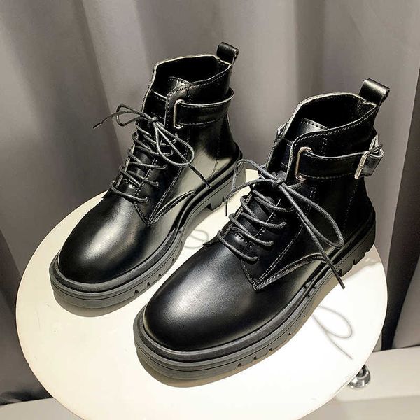 spring autumn fashion round toe ankle boots women shoes for ladies motorcycle platform casual women's short boots women 210611, Black
spring autumn fashion round toe ankle boots women shoes for ladies motorcycle platform casual women's short boots women 210611, Black