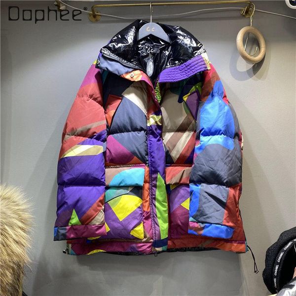 women's vests 2021 autumn and winter woman thickened medium down coat camouflage contrast color warm loose jacket for women, Black;white
women's vests 2021 autumn and winter woman thickened medium down coat camouflage contrast color warm loose jacket for women, Black;white