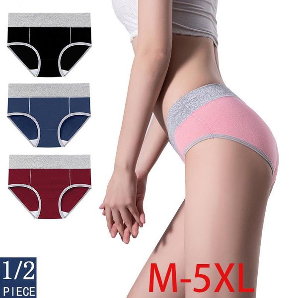 women's panties 1pcs/2pcs plus size cotton for women underwear high waist briefs underpants female seamless brief -5xl, Black;pink
women's panties 1pcs/2pcs plus size cotton for women underwear high waist briefs underpants female seamless brief -5xl, Black;pink