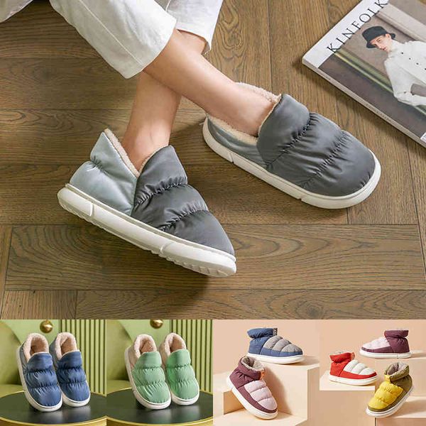 cozy slippers men winter down cloth slipers indoor outdoor warm plush shoes women waterproof snow slides male non-slip claquette, Black
cozy slippers men winter down cloth slipers indoor outdoor warm plush shoes women waterproof snow slides male non-slip claquette, Black