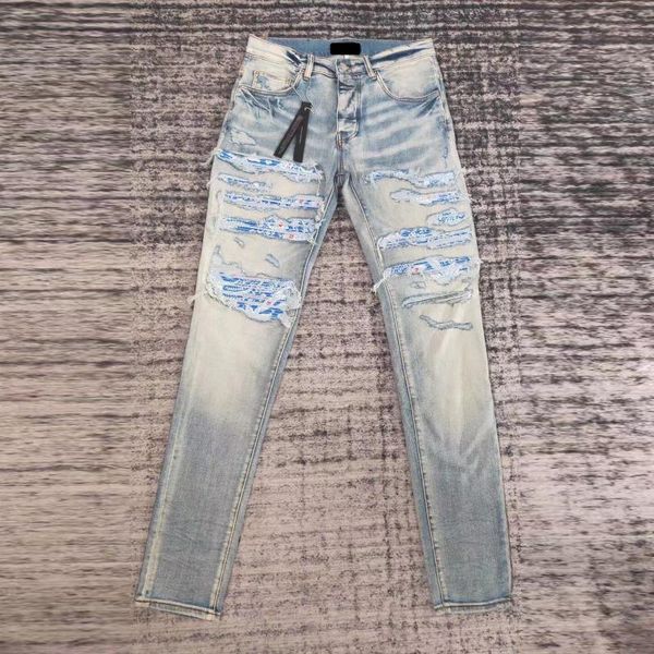 men's jeans wash blue hole do old cashew flower slim high street retro men denim pants ripped big size hip hop
men's jeans wash blue hole do old cashew flower slim high street retro men denim pants ripped big size hip hop