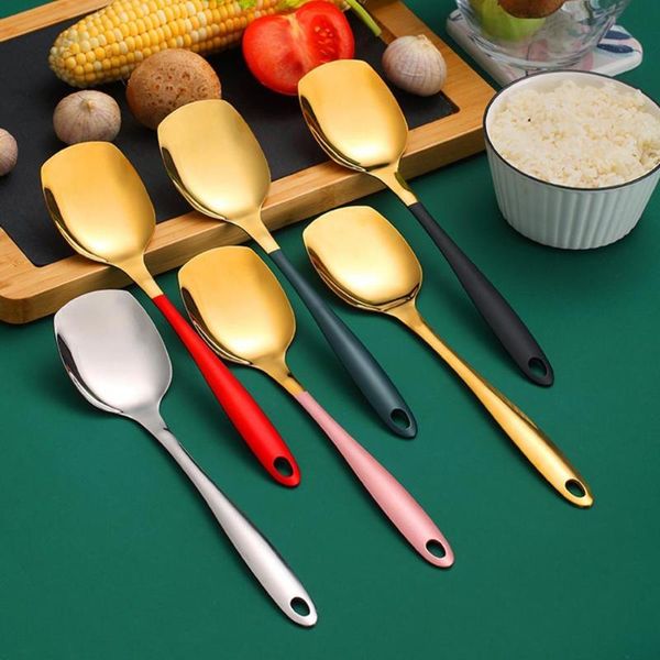 spoons rice spoon nonstick heat-resistant practical stainless steel soup anti-scratching square for kitchen
spoons rice spoon nonstick heat-resistant practical stainless steel soup anti-scratching square for kitchen