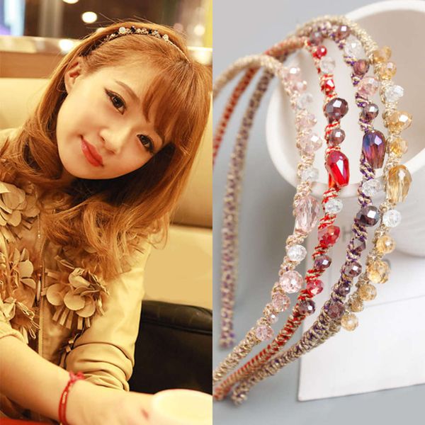 hairpin sweet korean hair handmade gold thread winding irregular crystal hairband rhinestone hairpin accessories beaded headband, Golden;silver
hairpin sweet korean hair handmade gold thread winding irregular crystal hairband rhinestone hairpin accessories beaded headband, Golden;silver