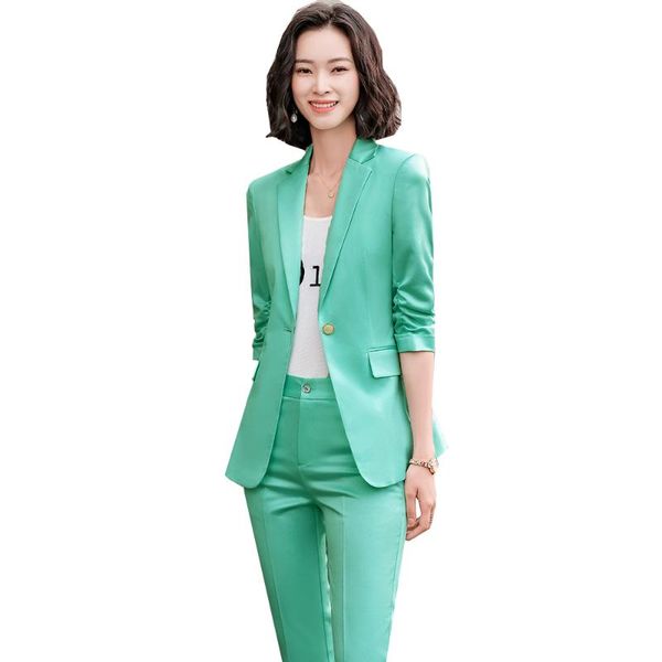 women's two piece pants fashion women white green black blazer and trouser pant suit office ladies female formal business work set for
women's two piece pants fashion women white green black blazer and trouser pant suit office ladies female formal business work set for