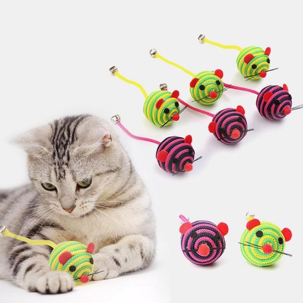 cat toys 1 pcs pet dog bite play chasing ball toy lovely cartoon stripe rope round mouse long tail
cat toys 1 pcs pet dog bite play chasing ball toy lovely cartoon stripe rope round mouse long tail