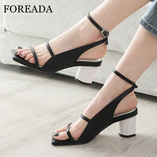 ankle strap sandals natural genuine leather high heels square toe thick heel shoes buckle lady footwear black 40
ankle strap sandals natural genuine leather high heels square toe thick heel shoes buckle lady footwear black 40