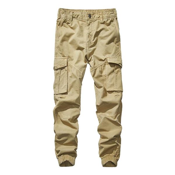 men's pants outdoor cotton casual multi-pocket ankle elastic banded climbing trousers safari style cargo large size, Black
men's pants outdoor cotton casual multi-pocket ankle elastic banded climbing trousers safari style cargo large size, Black