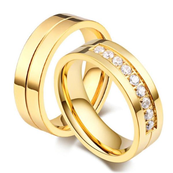 wedding rings niba couple ring 316l stainless steel engagement jewelry gold-color for lover, Slivery;golden
wedding rings niba couple ring 316l stainless steel engagement jewelry gold-color for lover, Slivery;golden