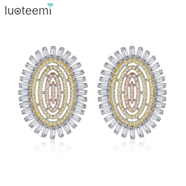 stud luoteemi exquisite oval earrings for women wedding party jewelry cz stone silver and gold female pendientes christmas gifts, Golden;silver
stud luoteemi exquisite oval earrings for women wedding party jewelry cz stone silver and gold female pendientes christmas gifts, Golden;silver