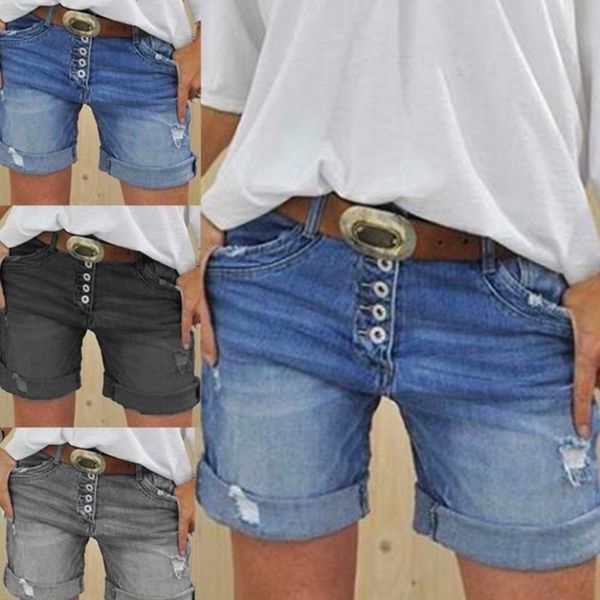 women's shorts feminino liso jeans, sexy, com buraco e botão, plus size vhn2, White;black
women's shorts feminino liso jeans, sexy, com buraco e botão, plus size vhn2, White;black