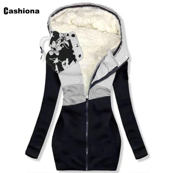 women's jackets cashiona plus size women stand pockets zipper coats fashion hoodies 2021 patchwork outerwear femme 5xl, Black;brown
women's jackets cashiona plus size women stand pockets zipper coats fashion hoodies 2021 patchwork outerwear femme 5xl, Black;brown