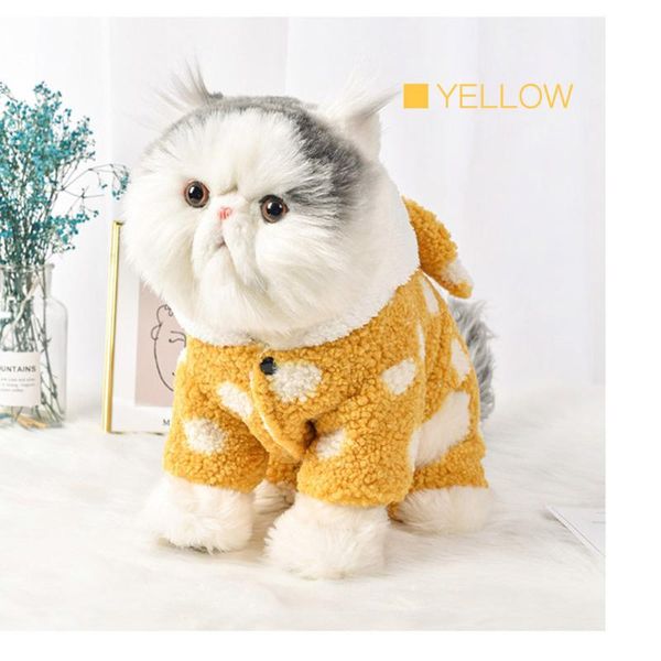 dog apparel pajamas fleece jumpsuit winter clothes four legs warm pet clothing outfit with ear hat small costume
dog apparel pajamas fleece jumpsuit winter clothes four legs warm pet clothing outfit with ear hat small costume