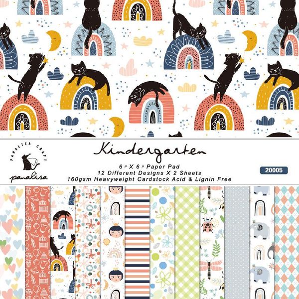 other arts and crafts 24pcs cartoon cat scrapbook paper scrapbooking pack handmade craft background pad rural design origami
other arts and crafts 24pcs cartoon cat scrapbook paper scrapbooking pack handmade craft background pad rural design origami