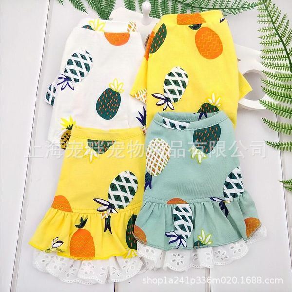 dog apparel pineapple couple teddy clothes summer pet spring and dress cat t-shirt yorkshire bichon
dog apparel pineapple couple teddy clothes summer pet spring and dress cat t-shirt yorkshire bichon