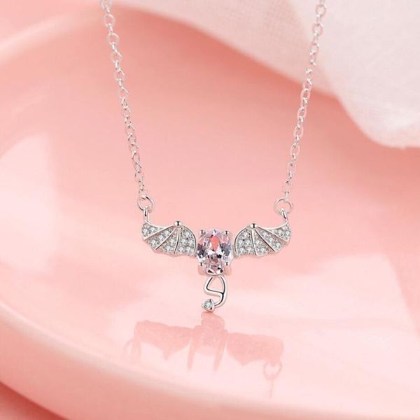 chokers angel three colors crystal 925 sterling silver clavicle chain sweet temperament personality female necklace sne303, Golden;silver
chokers angel three colors crystal 925 sterling silver clavicle chain sweet temperament personality female necklace sne303, Golden;silver