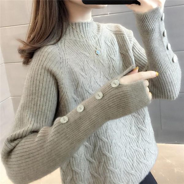 women's sweaters autumn sweater o collar long sleeve solid color straight knitting hedging comfortable casual fashion clothing, White;black
women's sweaters autumn sweater o collar long sleeve solid color straight knitting hedging comfortable casual fashion clothing, White;black