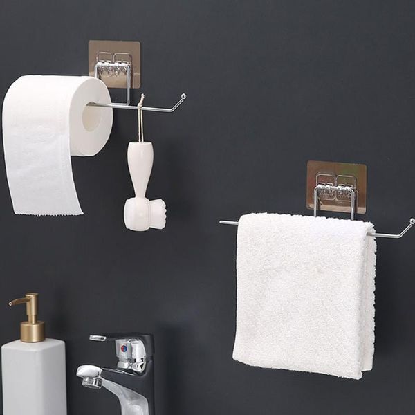 hooks & rails punch-towel rack bathroom toilet stainless steel paper viscose hanging rod kitchen supplies storage
hooks & rails punch-towel rack bathroom toilet stainless steel paper viscose hanging rod kitchen supplies storage