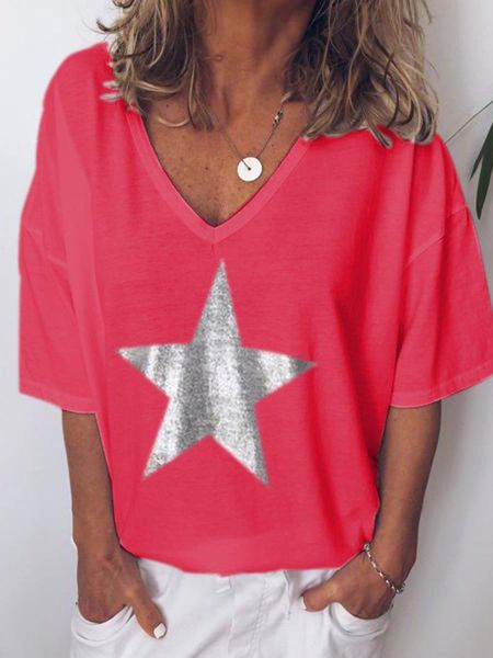 women cool pentagram print female t-shirt five-pointed star t-shirts women's summer casual tees harajuku t shirt femme top, White
women cool pentagram print female t-shirt five-pointed star t-shirts women's summer casual tees harajuku t shirt femme top, White