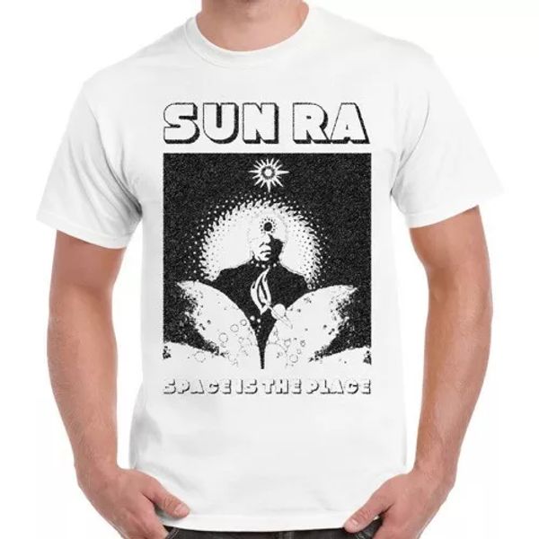 sun ra space is the place jazz funk retro t shirt 2208, White;black
sun ra space is the place jazz funk retro t shirt 2208, White;black