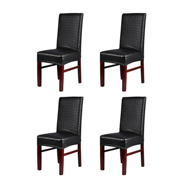 chair covers 4/6pcs pu leather lace dining seat waterproof dustproof stretch slipcovers for weddings banquet
chair covers 4/6pcs pu leather lace dining seat waterproof dustproof stretch slipcovers for weddings banquet