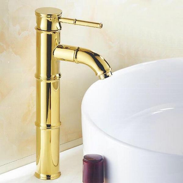 bathroom sink faucets bamboo shape gold color brass vessel basin mixer tap faucet single lever one hole agf011
bathroom sink faucets bamboo shape gold color brass vessel basin mixer tap faucet single lever one hole agf011