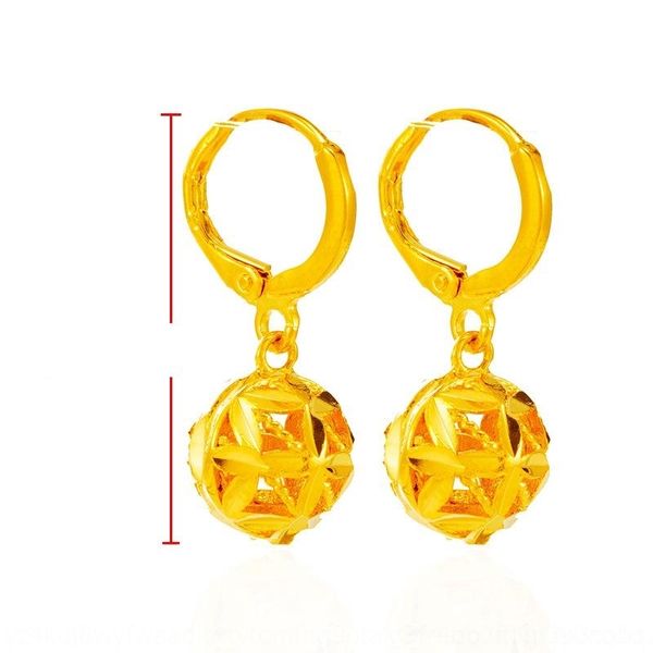 DW0 luxurious and small imitation 24k hollow out ball women's simple and earrings vietnam stud shajin short earrings, Golden;silver
DW0 luxurious and small imitation 24k hollow out ball women's simple and earrings vietnam stud shajin short earrings, Golden;silver