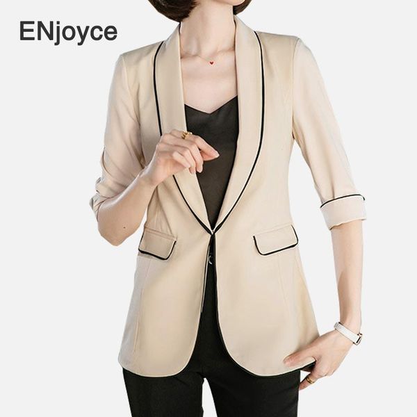 fashion women korean style suits half sleeve blazer office ladies interview business work wear plus size 4xl 2021 summer fall women's &, White;black
fashion women korean style suits half sleeve blazer office ladies interview business work wear plus size 4xl 2021 summer fall women's &, White;black