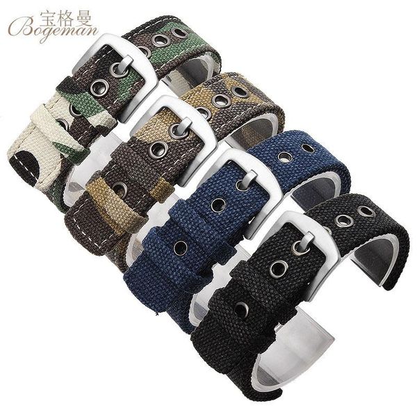 watch bands 18/20/22/24mm camouflage canvas buckle strap, male and female, using, Black;brown
watch bands 18/20/22/24mm camouflage canvas buckle strap, male and female, using, Black;brown