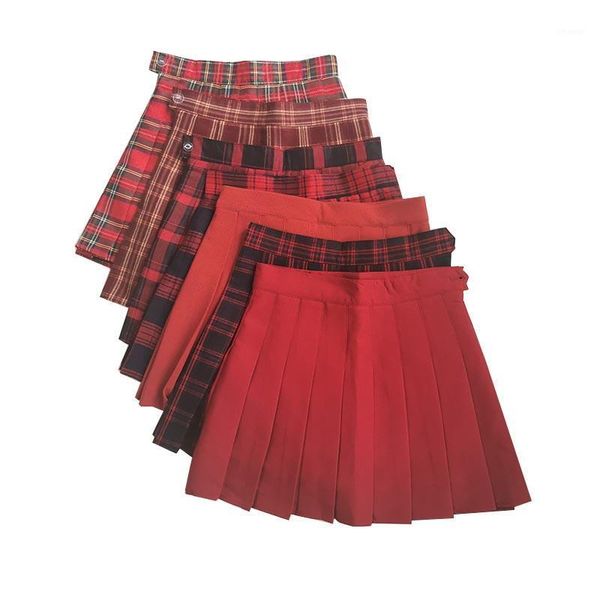skirts summer women high waist female pleated streetwear ladies plaid mini skirt preppy style girls dance short, Black
skirts summer women high waist female pleated streetwear ladies plaid mini skirt preppy style girls dance short, Black