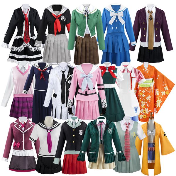 anime costumes anime danganronpa 2 kokichi oma nanami chiaki harukawa maki sonia nevermind cosplay costume school uniform clothes set, Black
anime costumes anime danganronpa 2 kokichi oma nanami chiaki harukawa maki sonia nevermind cosplay costume school uniform clothes set, Black