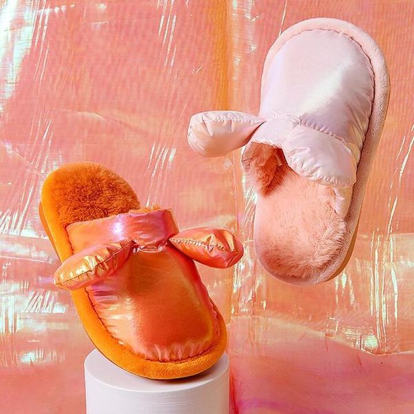 slippers lovely women's home warm down autumn shoes for girls indoor wear couple soft-soled fur slides flat heels flipflops, Black
slippers lovely women's home warm down autumn shoes for girls indoor wear couple soft-soled fur slides flat heels flipflops, Black