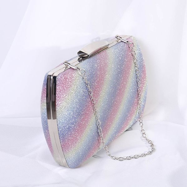 factory direct sales 2019 new dinner bag korean fashion gradient rainbow printed clutch for women small bag crossbody handbag, Black
factory direct sales 2019 new dinner bag korean fashion gradient rainbow printed clutch for women small bag crossbody handbag, Black
