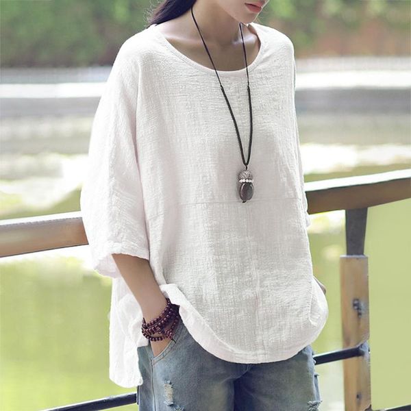 women's t-shirt fashion women casual batwing short sleeve cotton line soft solid colors o-neck plus size loose camisetas mujer#p3, White
women's t-shirt fashion women casual batwing short sleeve cotton line soft solid colors o-neck plus size loose camisetas mujer#p3, White