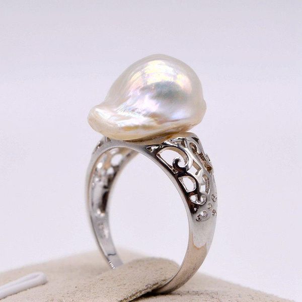 personalized baroque ring, white pearl, 925 silver, retro exaggerated ladies pearl ring cluster rings, Golden;silver
personalized baroque ring, white pearl, 925 silver, retro exaggerated ladies pearl ring cluster rings, Golden;silver