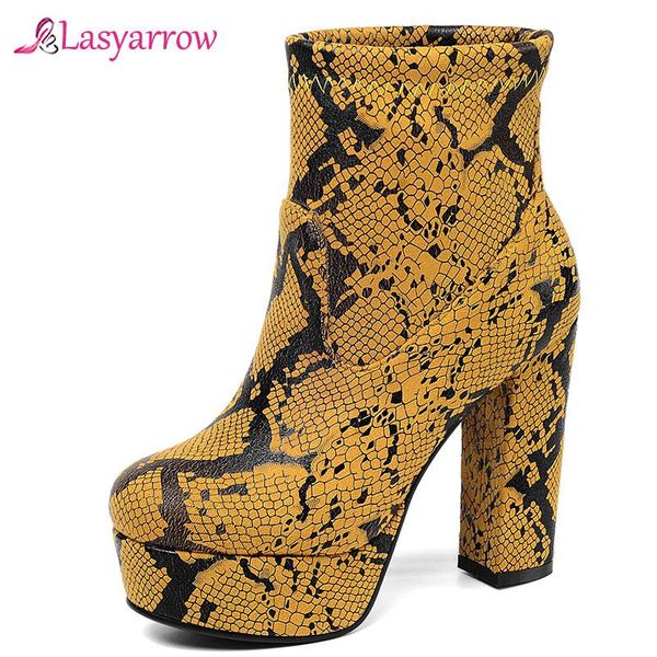 boots lasyarrow women's ankle 2021 autumn and winter fashion ultra high heel waterproof platform snake low 34-43 j1126, Black
boots lasyarrow women's ankle 2021 autumn and winter fashion ultra high heel waterproof platform snake low 34-43 j1126, Black