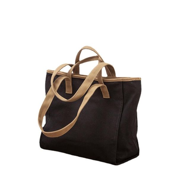 evening bags 2021 canvas bag large capacity portable shoulder women's color contrast cloth tote
evening bags 2021 canvas bag large capacity portable shoulder women's color contrast cloth tote