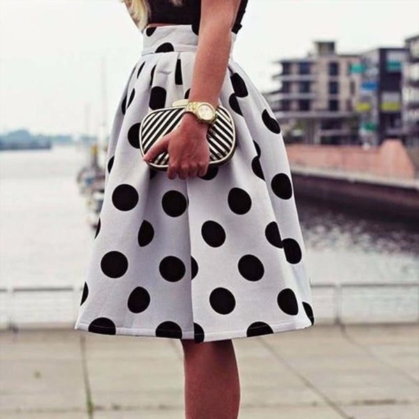 casual polka dot printing women skirt umbrella retro puff short korean fashion womens faldas aesthetic, Black
casual polka dot printing women skirt umbrella retro puff short korean fashion womens faldas aesthetic, Black