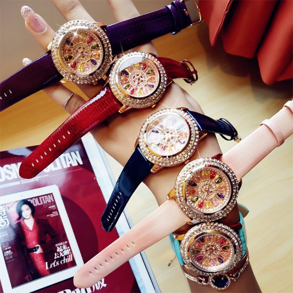 watch kakasi full diamond women's color real belt fashion micro student, Slivery;brown
watch kakasi full diamond women's color real belt fashion micro student, Slivery;brown