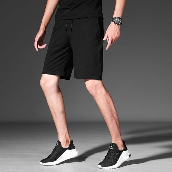 Zhijian clothing summer black sports 95 cotton loose casual elastic drawstring men's shorts, Gray
Zhijian clothing summer black sports 95 cotton loose casual elastic drawstring men's shorts, Gray