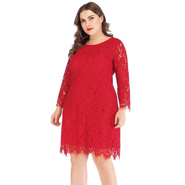casual dresses plus size for women 4xl 5xl 6xl fall 2021 red vestidos blancos lace long sleeve cotton a line vestido manga larga, Black;gray
casual dresses plus size for women 4xl 5xl 6xl fall 2021 red vestidos blancos lace long sleeve cotton a line vestido manga larga, Black;gray