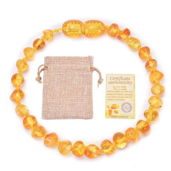 charm bracelets 1pc natural ambers teething for baby baltic bracelet rosary original 15cm round beads healthy, Golden;silver
charm bracelets 1pc natural ambers teething for baby baltic bracelet rosary original 15cm round beads healthy, Golden;silver