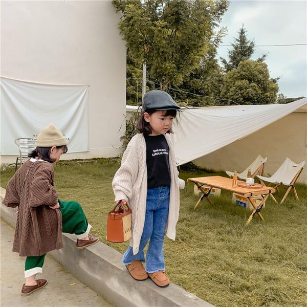 pullover sweater coat solid color cardigan 2021 autumn for boys and girls, Blue
pullover sweater coat solid color cardigan 2021 autumn for boys and girls, Blue