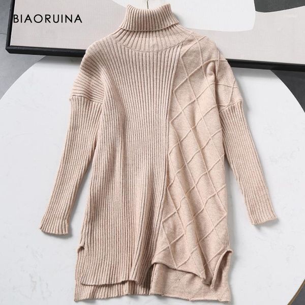 women's wool blends argyle jacquard elegant turtleneck long sweater female solid color chic fashion knitted pullover1, White;black
women's wool blends argyle jacquard elegant turtleneck long sweater female solid color chic fashion knitted pullover1, White;black