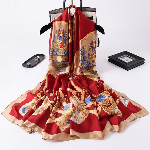 scarves 2021 silk scarf hijab women luxury bandana female muslim headband shawl summer wrap lady neck foulard pashmina, Blue;gray
scarves 2021 silk scarf hijab women luxury bandana female muslim headband shawl summer wrap lady neck foulard pashmina, Blue;gray