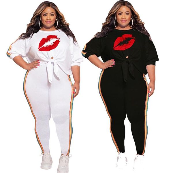 plus size tracksuits zkyzwx two piece set lips print bandage side striped pants women tracksuit wholesale item fall 2021 matching sets, Black
plus size tracksuits zkyzwx two piece set lips print bandage side striped pants women tracksuit wholesale item fall 2021 matching sets, Black