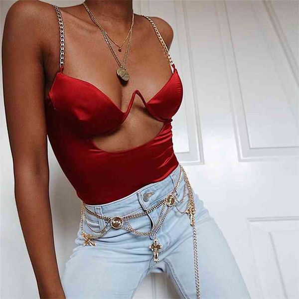 metal chain spaghetti straps women bodysuit v neck sleeveless backless bodysuits fashion casual club party beach rompers 210517, Black;white
metal chain spaghetti straps women bodysuit v neck sleeveless backless bodysuits fashion casual club party beach rompers 210517, Black;white