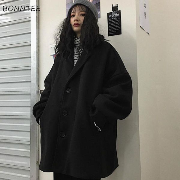 blazers women retro simple pure fashion preppy style daily casual loose trendy ladies outerwear single breasted femme clothing women's, White;black
blazers women retro simple pure fashion preppy style daily casual loose trendy ladies outerwear single breasted femme clothing women's, White;black
