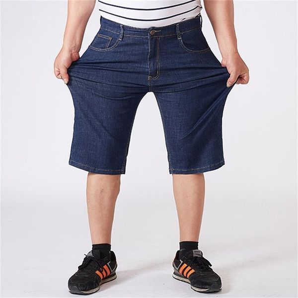 men's summer stretch denim shorts male loose high waist extra large straight casual five points thin, White;black
men's summer stretch denim shorts male loose high waist extra large straight casual five points thin, White;black