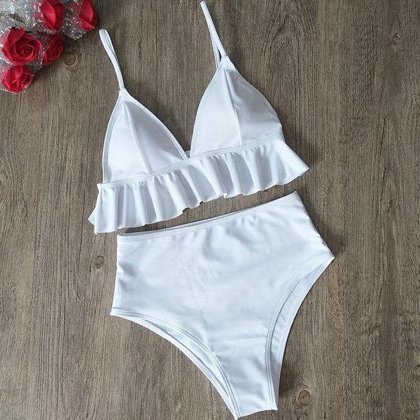 women's swimwear bikini push up set high cut women swimsuit female biquini patchwork bathing suit waistbikini, White;black
women's swimwear bikini push up set high cut women swimsuit female biquini patchwork bathing suit waistbikini, White;black