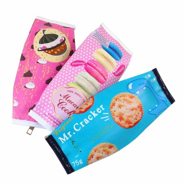 pencil bags 10pcs/lot snacks packaging design stationery bag storage case zipper pen waterproof pu wholesale
pencil bags 10pcs/lot snacks packaging design stationery bag storage case zipper pen waterproof pu wholesale